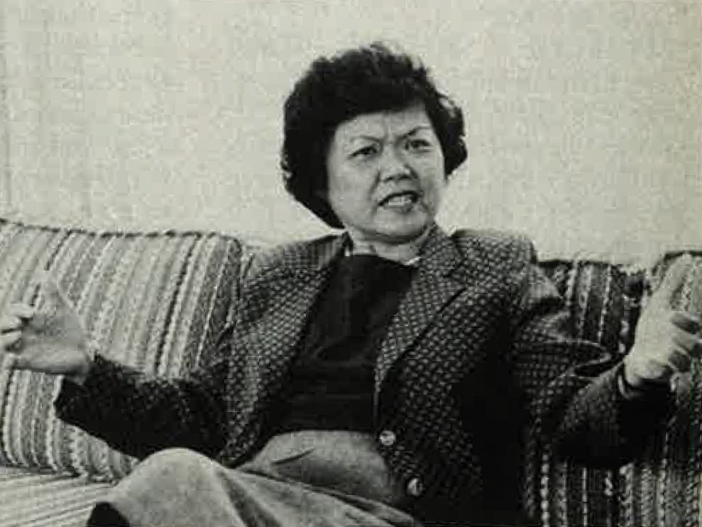 Oahu In 1985 Patsy Mink Was Already In The Political Vanguard When We Interviewed Her In 1985
