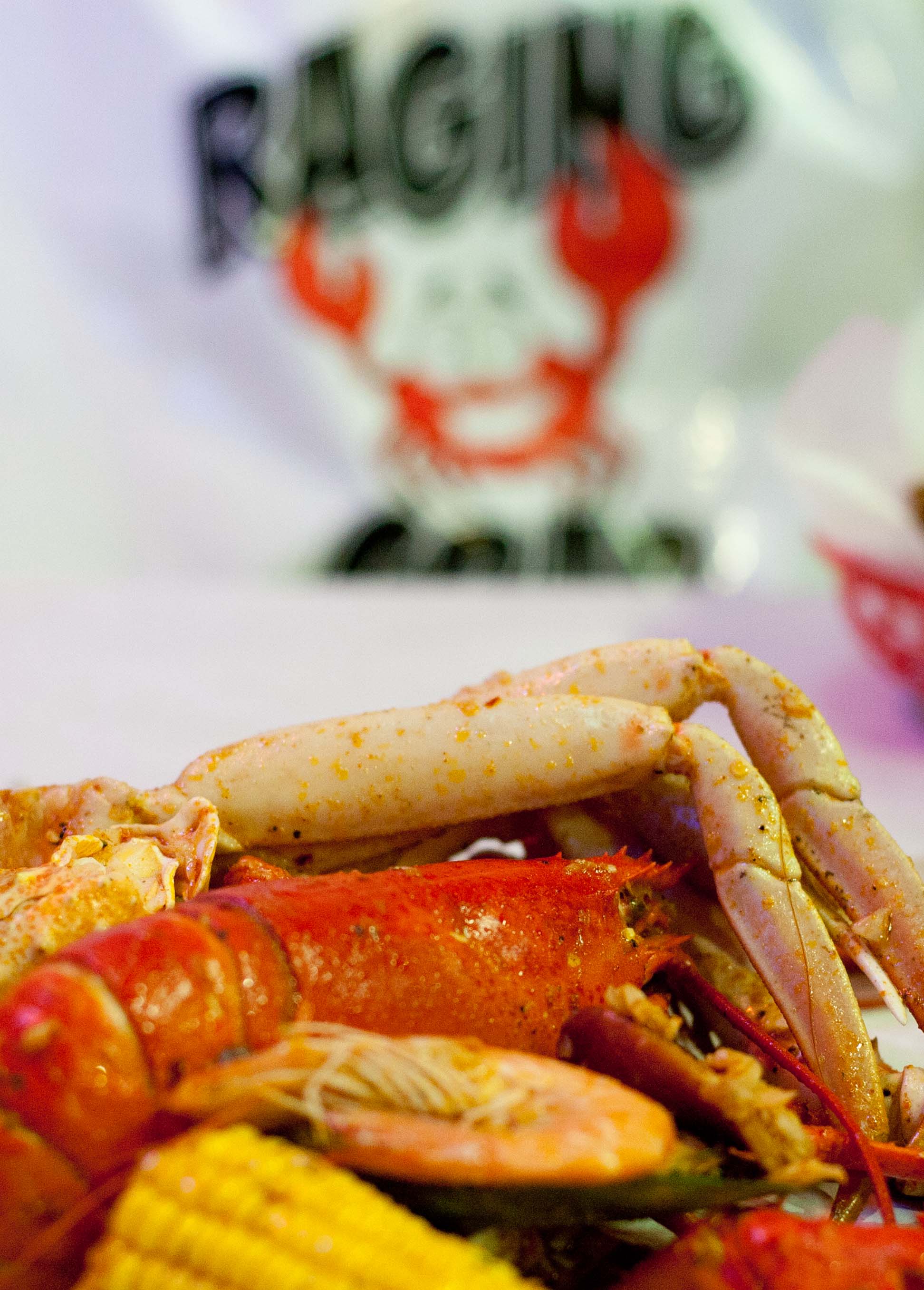 Raging Crab (another) new Cajun seafood boil restaurant