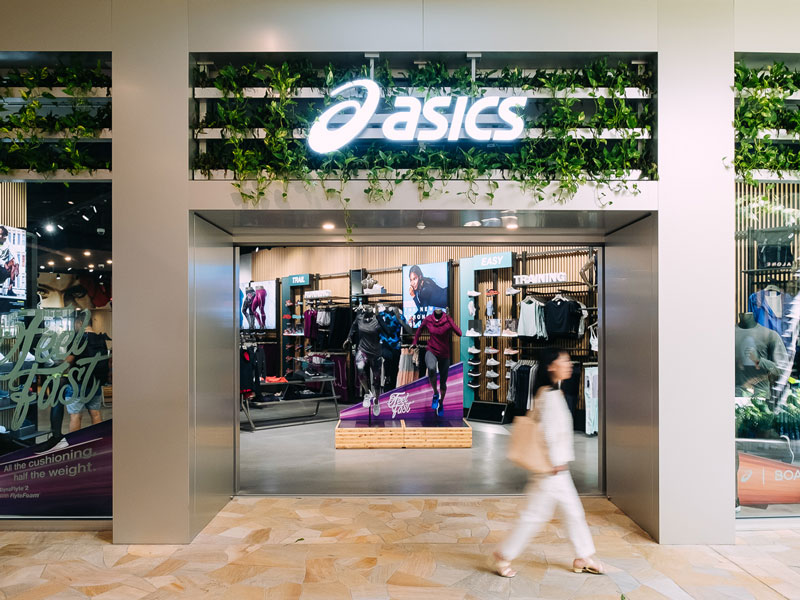 Stylelist Asics Store Front