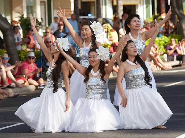 Honolulu Festival Parade Splash