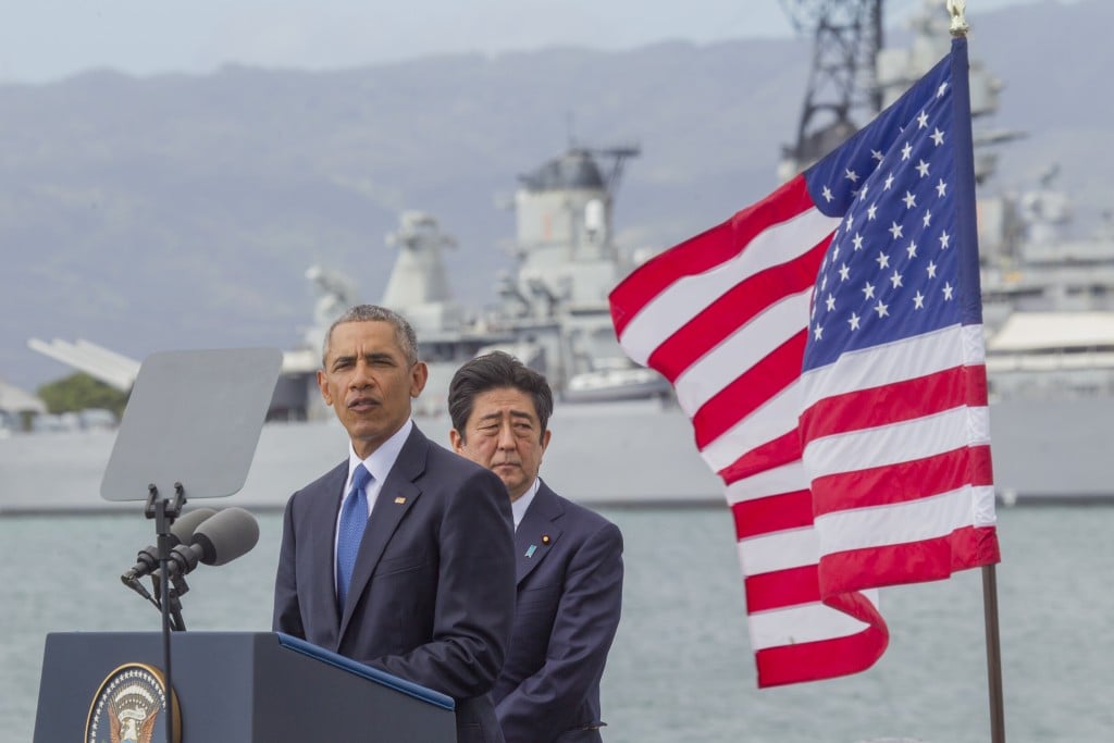 President Obama And Prime Minister Shinzo Abe Pearl Harbor White House Press Pool