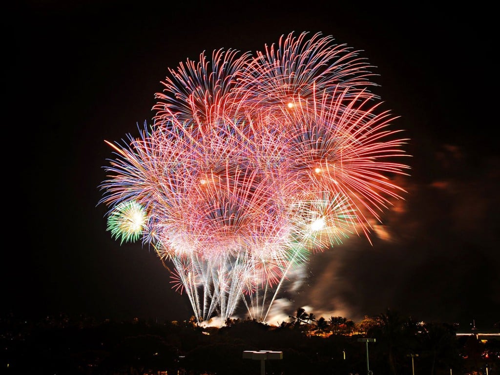 New Ala Moana Center July 4 Fireworks 2019
