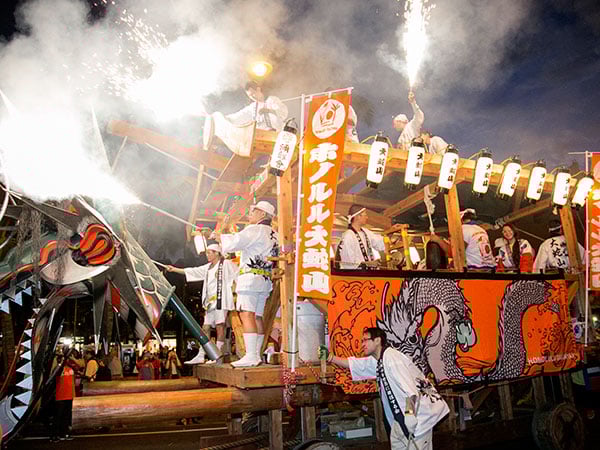 Honolulu Festival Splash