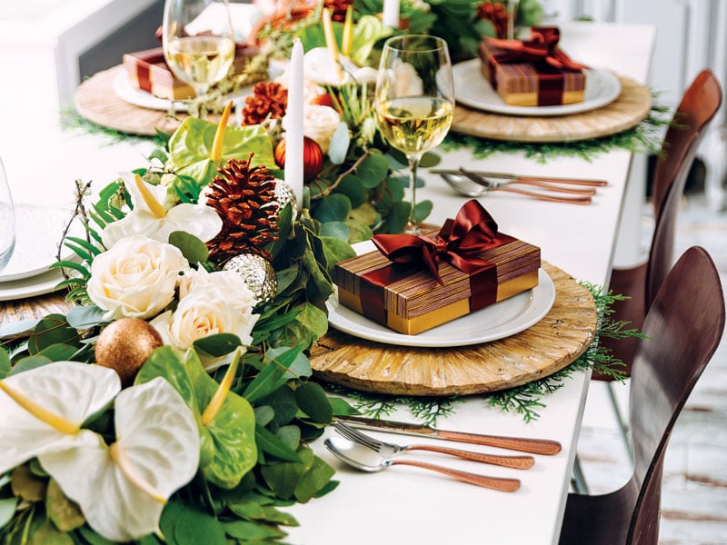 Holiday Spread Table