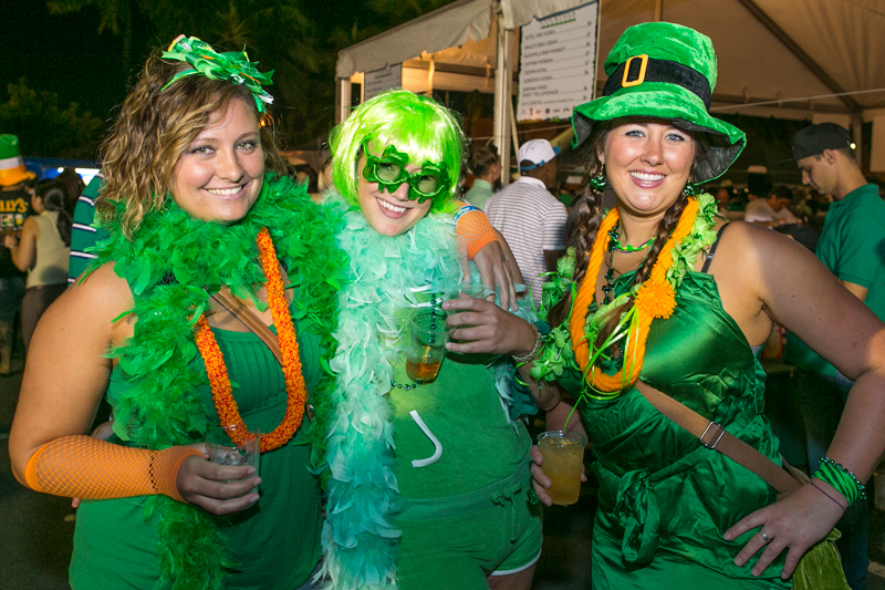 St Patricks Day Block Party Wear Green