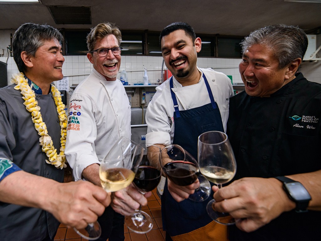 Hawaii Food And Wine Festival Chefs Cheers Web