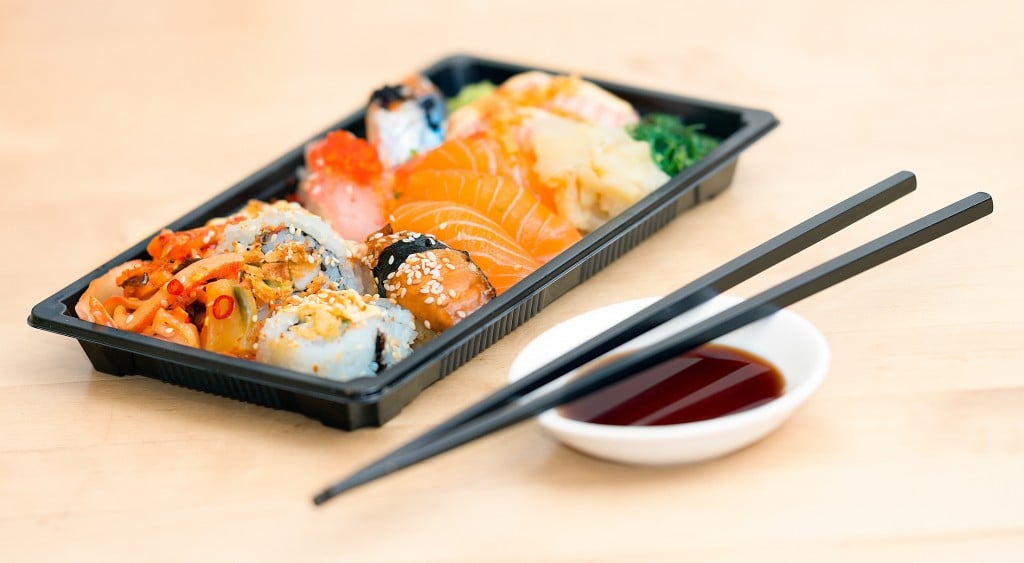 Close Up Photo Of Sushi Served On Table 248444