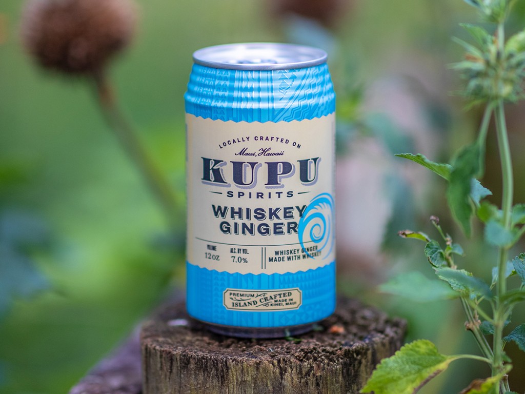 Maui Brewing Co Kupu Whiskey Ginger Alcoholic Drink Cover