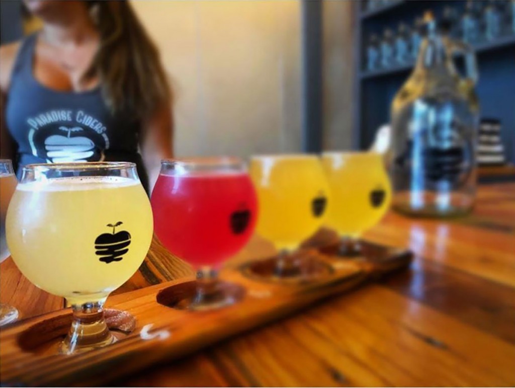 Paradise Ciders Flight