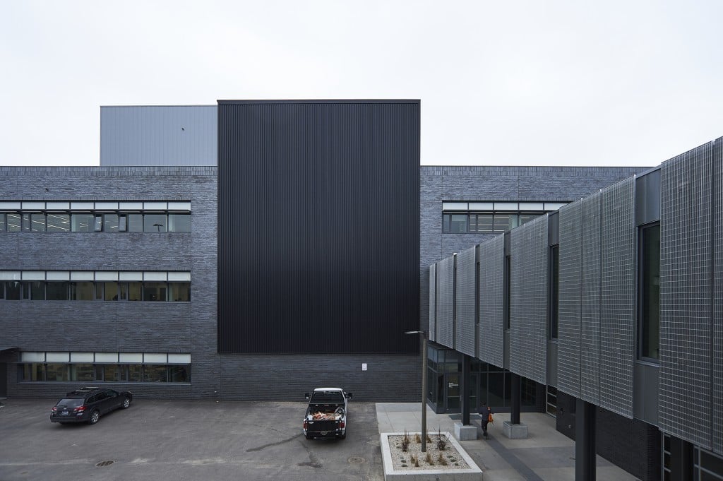 Solar Wall At Norm Asbjornsen Hall. Msu