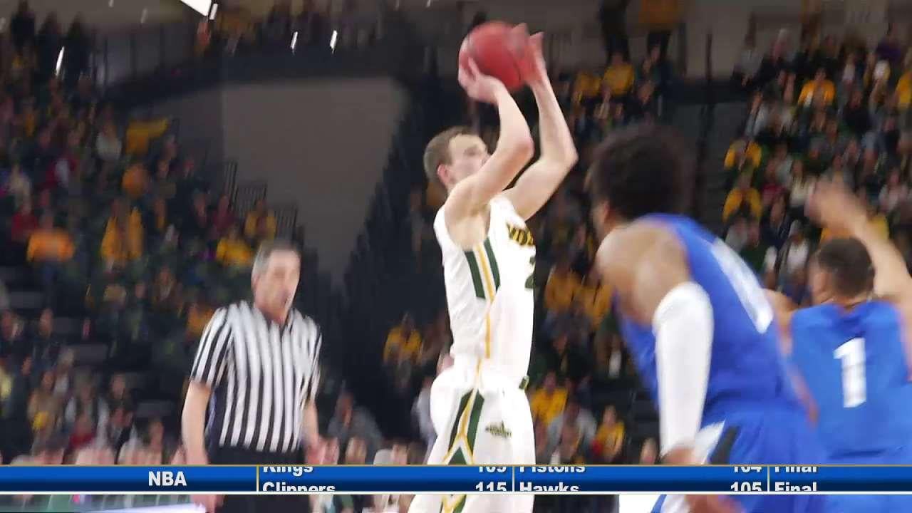 Paul Miller Named Summit League Player Of The Week - KVRR Local News