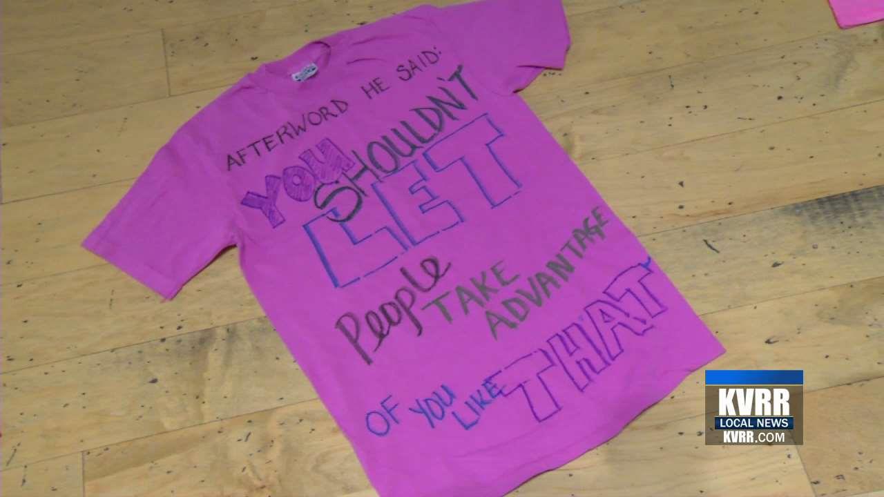 Clothesline Project Giving a Voice to Victims of Sexual Assault KVRR