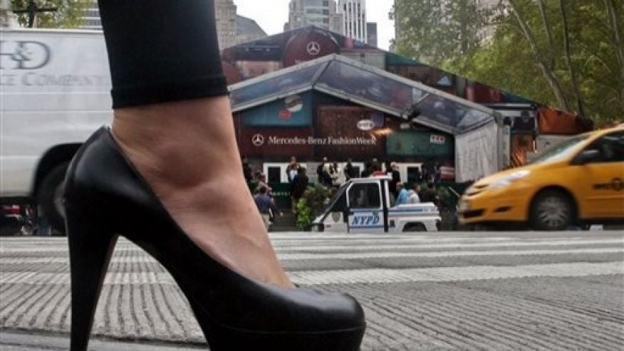 High heels in the workplace: Why do women have to wear high heels