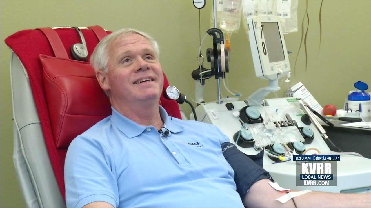 From Blood Recipient to Blood Donor: The Vincent Ulstad Story - KVRR ...