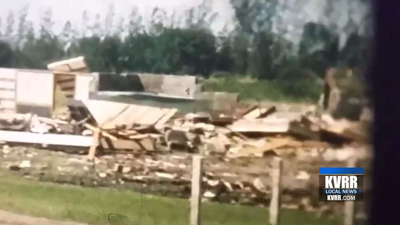 Lost Color Footage of what Appears to be Aftermath of Fargo's '57 F5 Tornado KVRR Local News