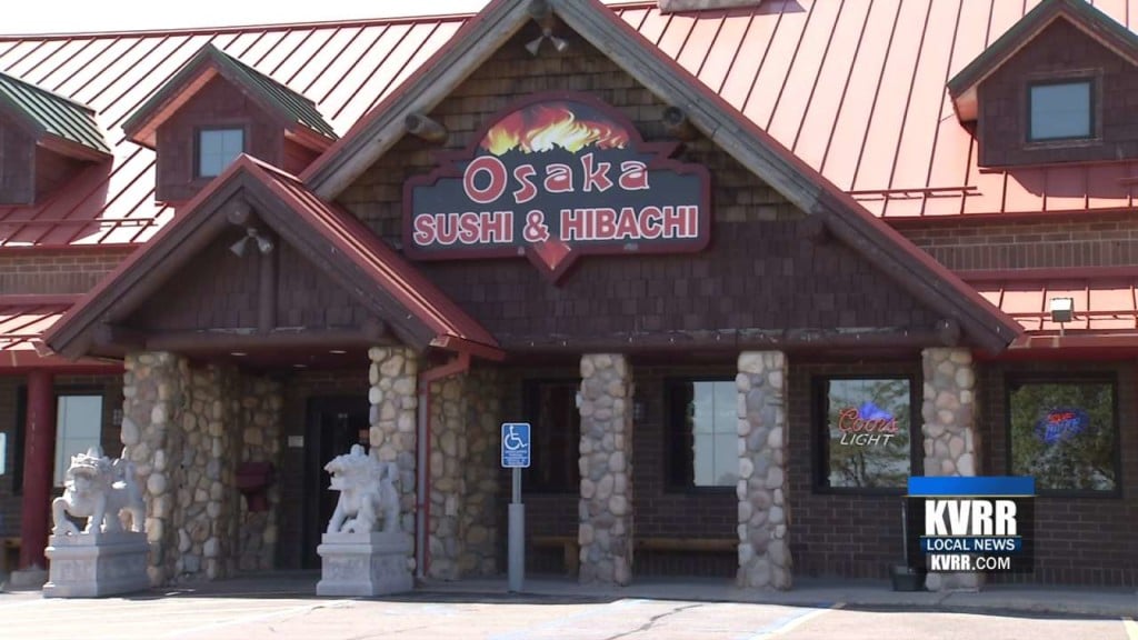 Osaka Sushi & Hibachi Opens Late After Early Morning Fire - KVRR Local News