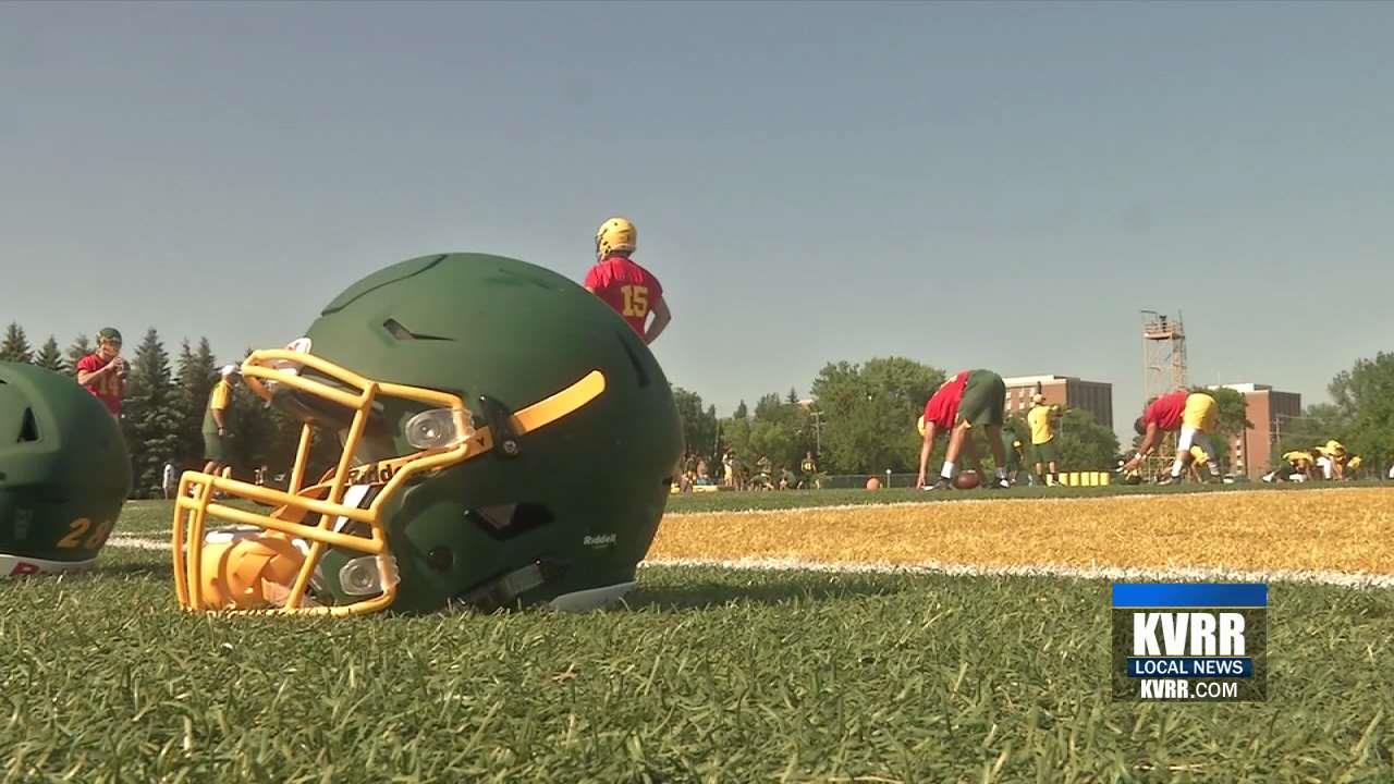 ndsu-football-prepping-for-first-game-of-the-2018-season-kvrr-local-news