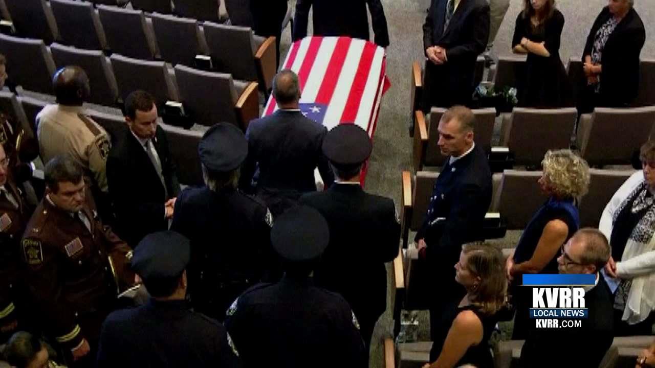Fargo Officers Attend Funeral for Slain Wayzata Officer - KVRR Local News