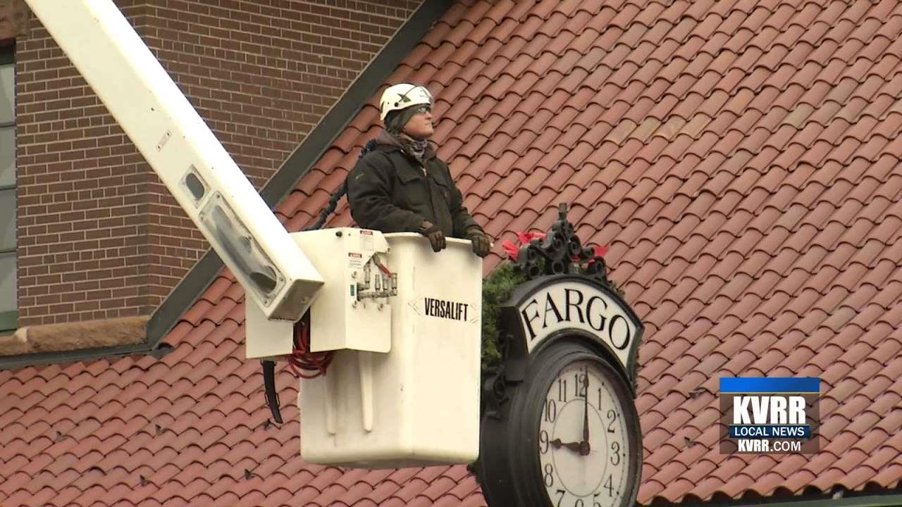 Fargo Park District Prepping the Downtown Christmas Tree KVRR Local News