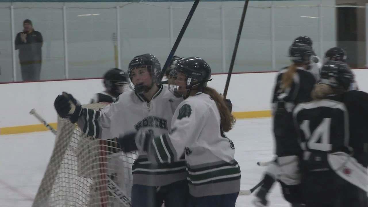 Girls Hockey Roundup Fargo Northsouth Stomps Mandan Kvrr Local News 