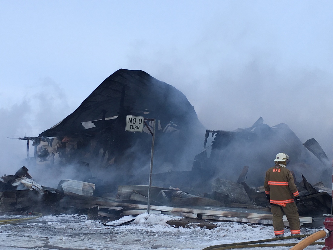 Fire Destroys Oakes Newspaper Building KVRR Local News