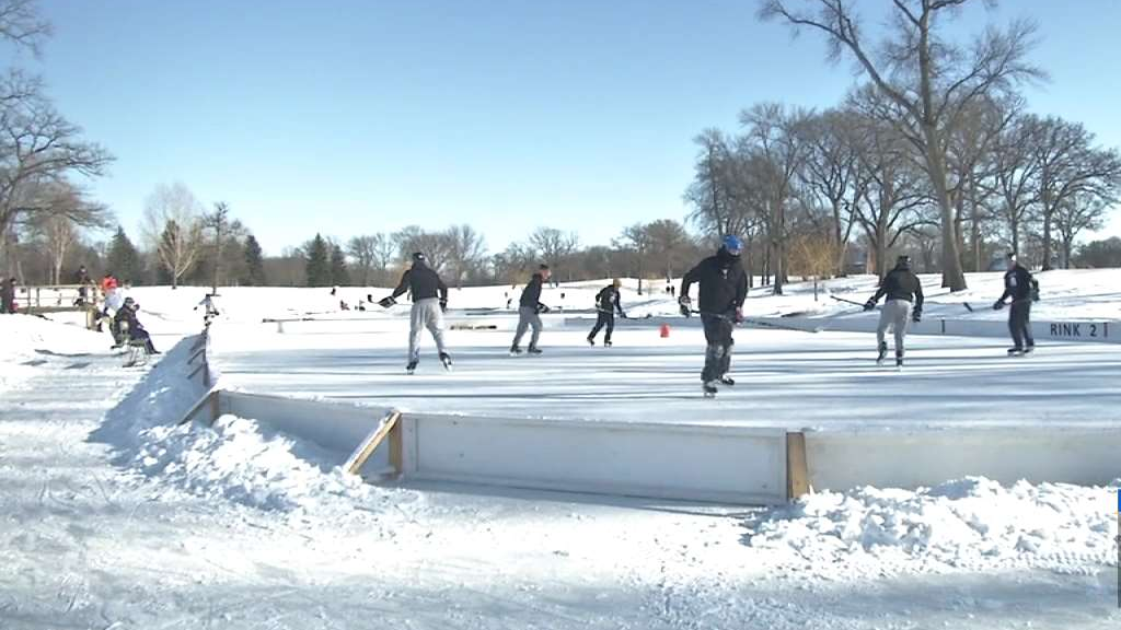 Skaters Lace Up For Pond Hockey Tournament - KVRR Local News