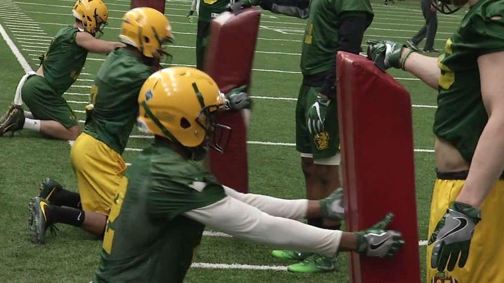 KVRR Round Table NDSU Football Building Depth in Spring KVRR Local News