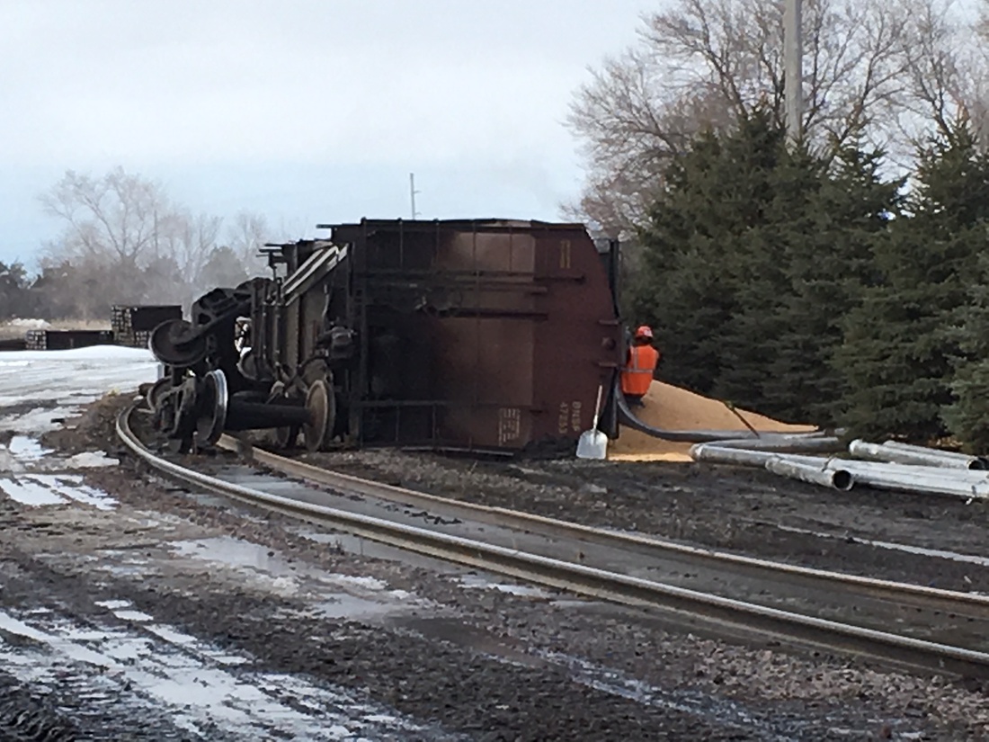 Train Derailment In Oakes KVRR Local News