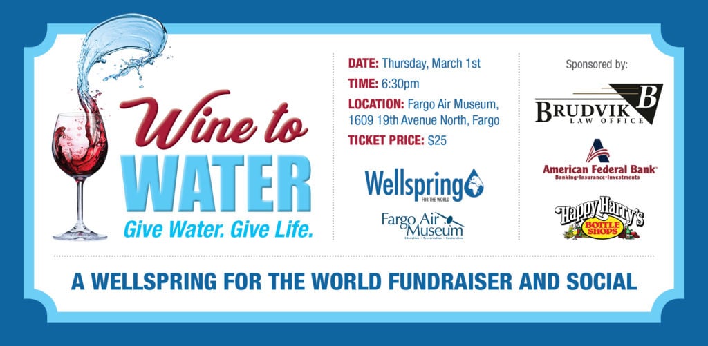 LIVE Wine to Water for Wellspring for the World KVRR Local News