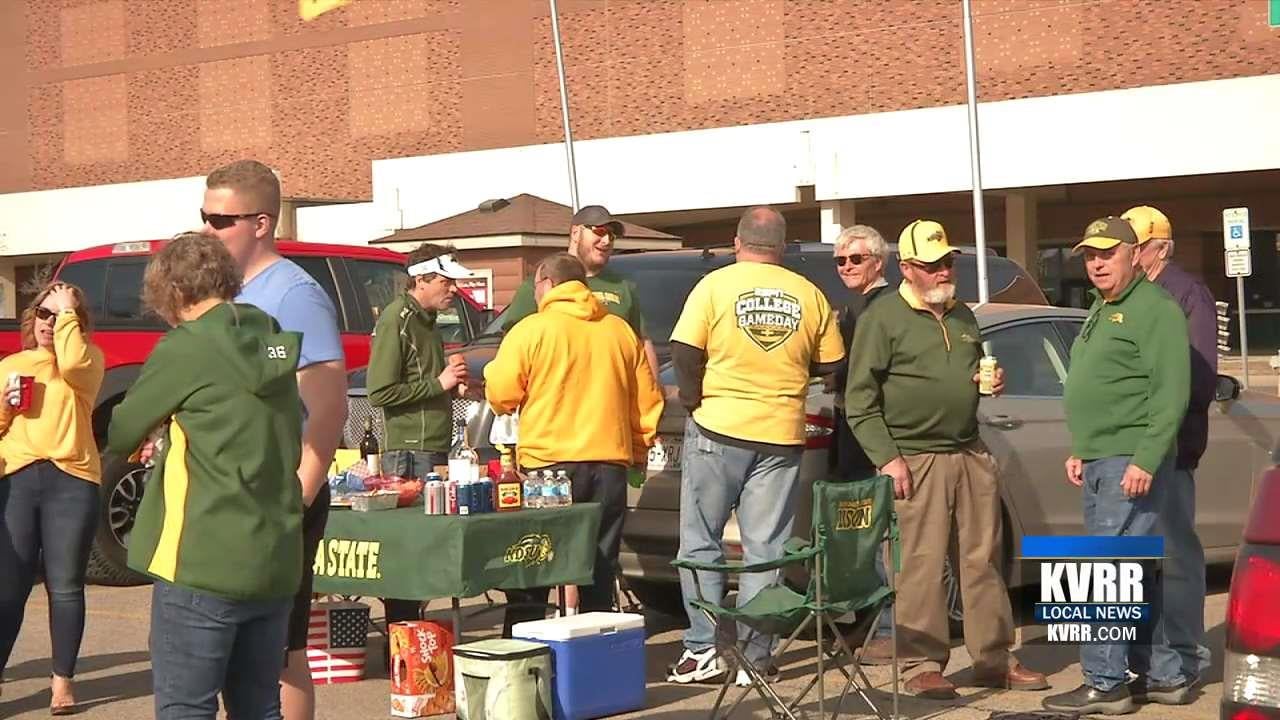 NDSU Football Fans Show Excitement at Annual Spring Game