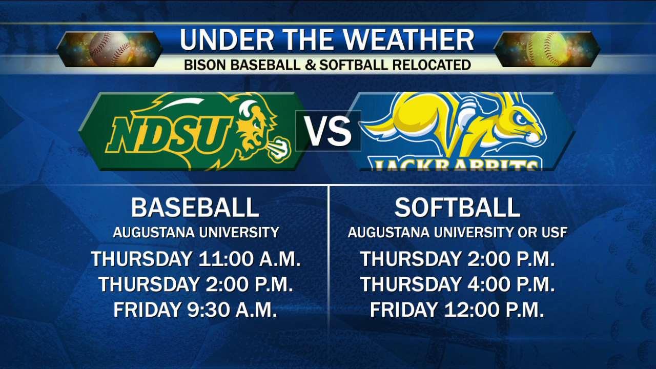 NDSU Baseball, Softball Shift Series against South Dakota State KVRR