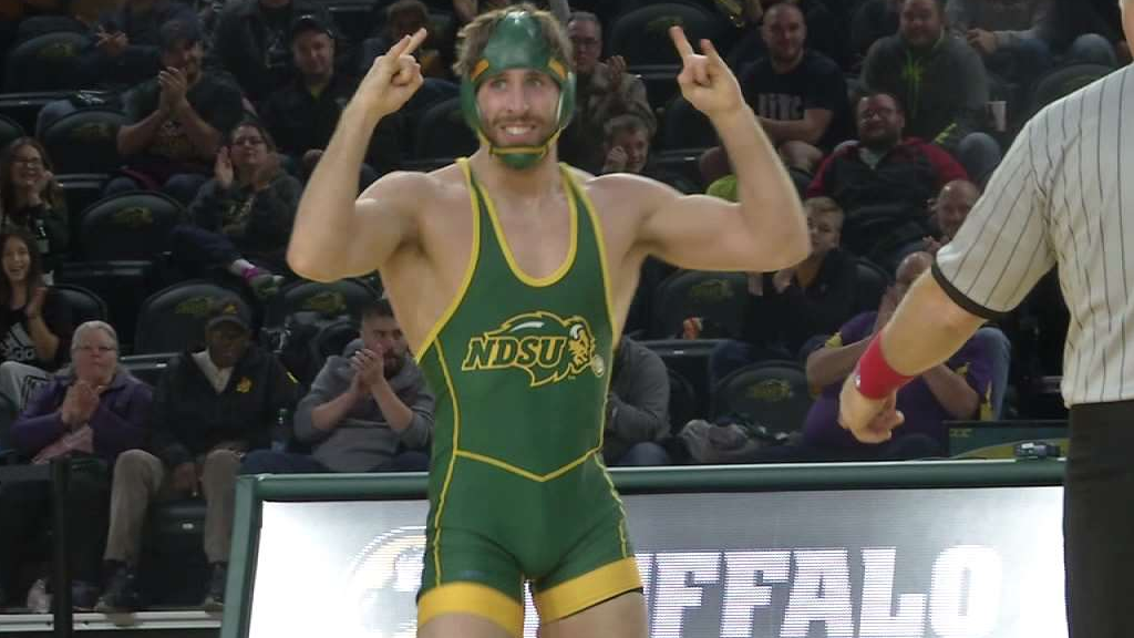 College Wrestling: NDSU's Clay Ream Named Big 12 Conference Wrestling