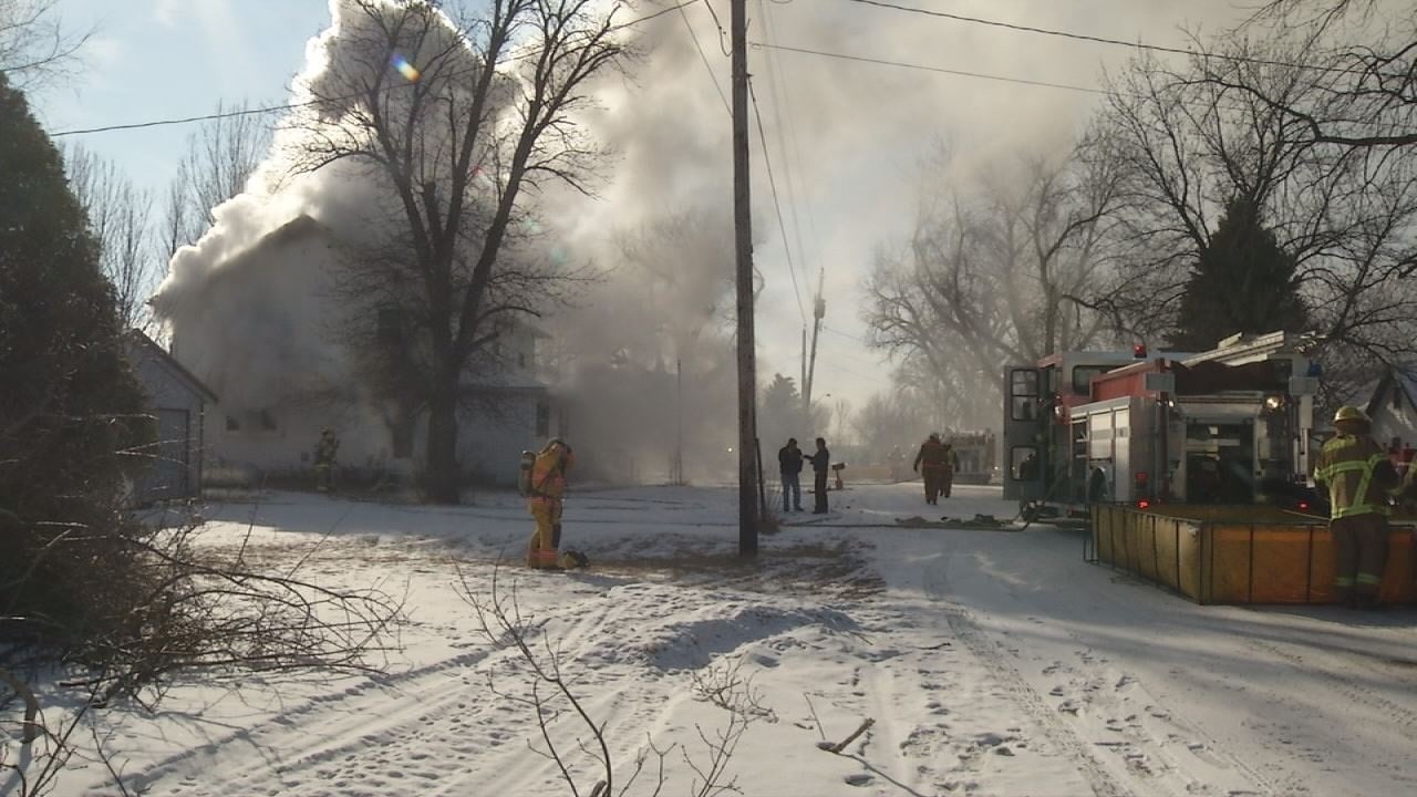 Crews Respond to Sabin House Fire KVRR Local News