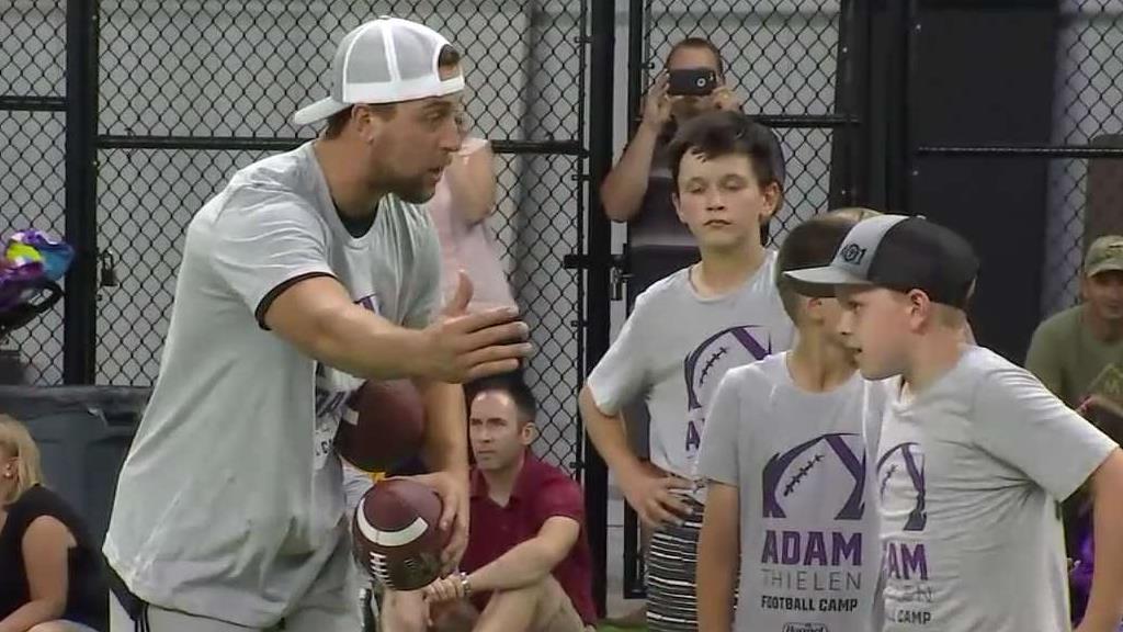 Adam Thielen Football Camp