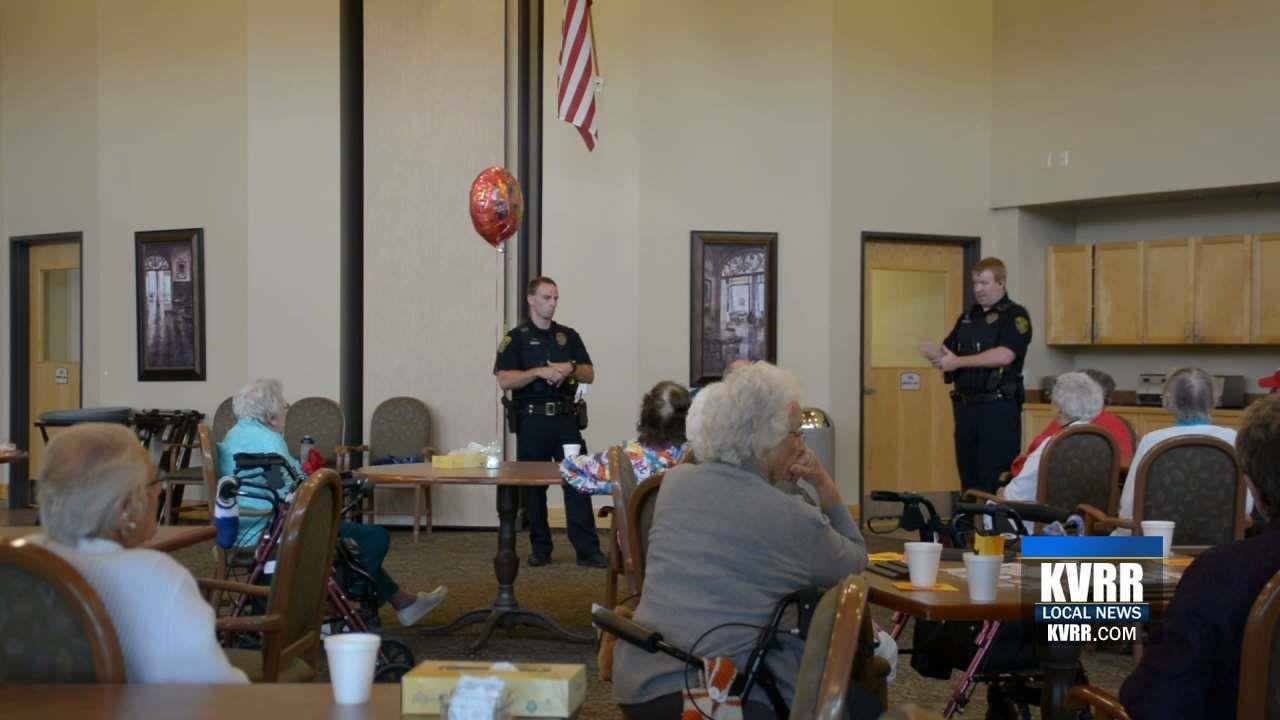 Police Informing Those at Eventide Sheyenne Crossings About All Things