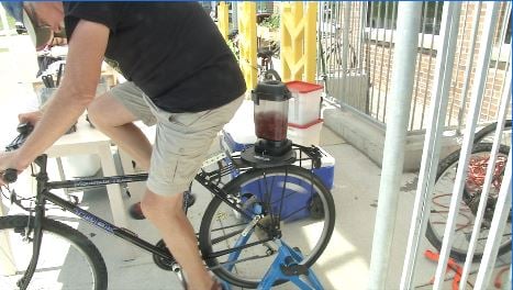 smoothie bike