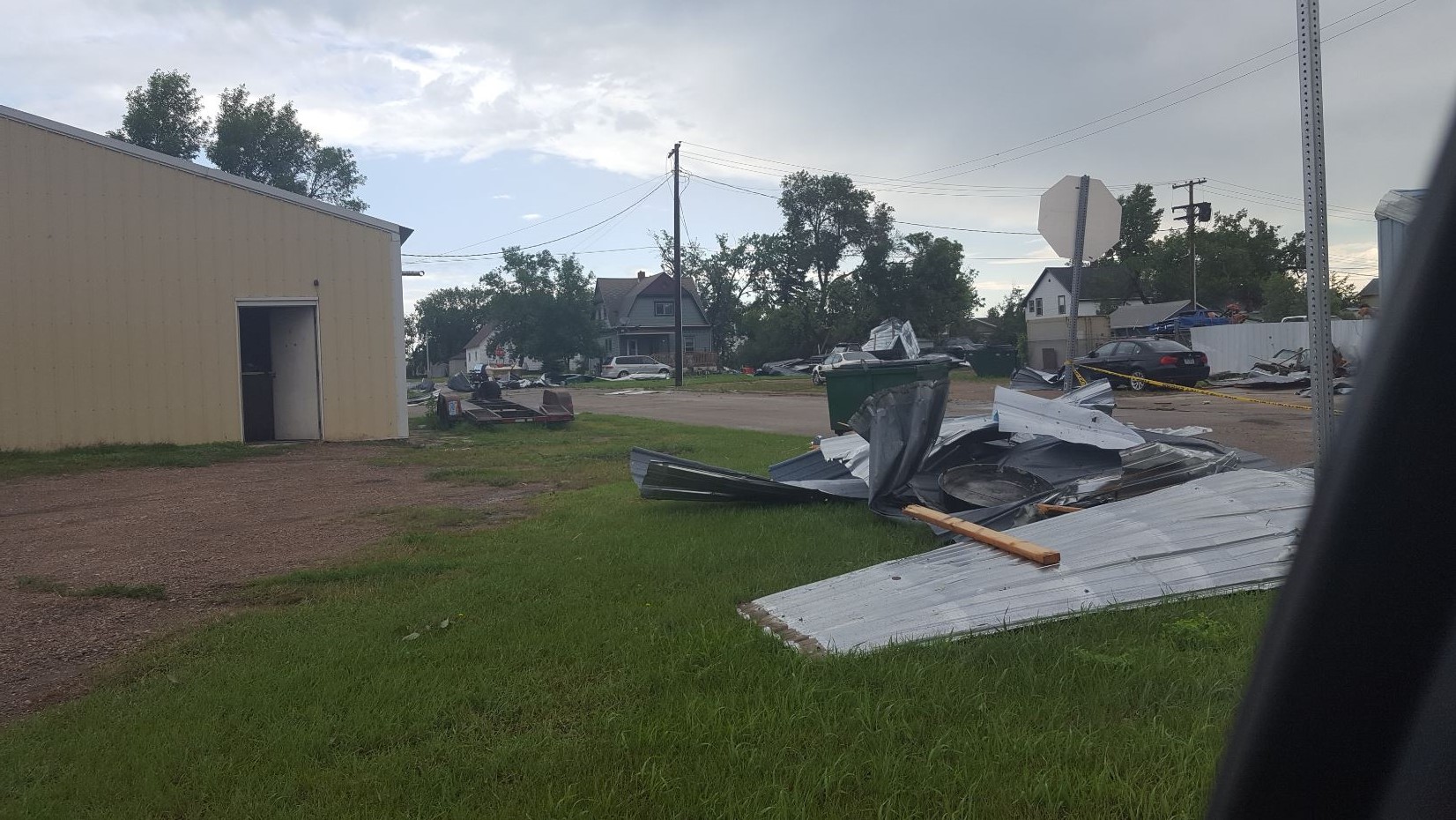 Damage Done By Overnight Storms in New Rockford, ND KVRR Local News