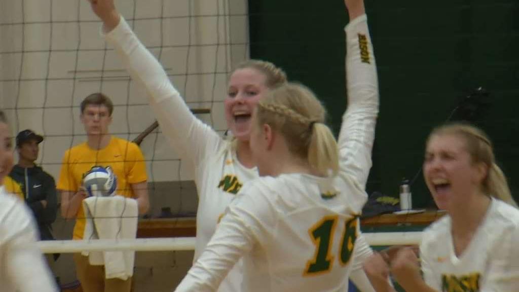 NDSU Volleyball Sweep Its Way To First Conference Win Of The Season ...