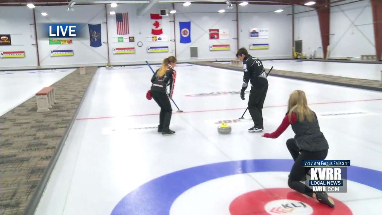 LIVE F-M Curling Club and Fargo Park District Offer Youth Curling Open House