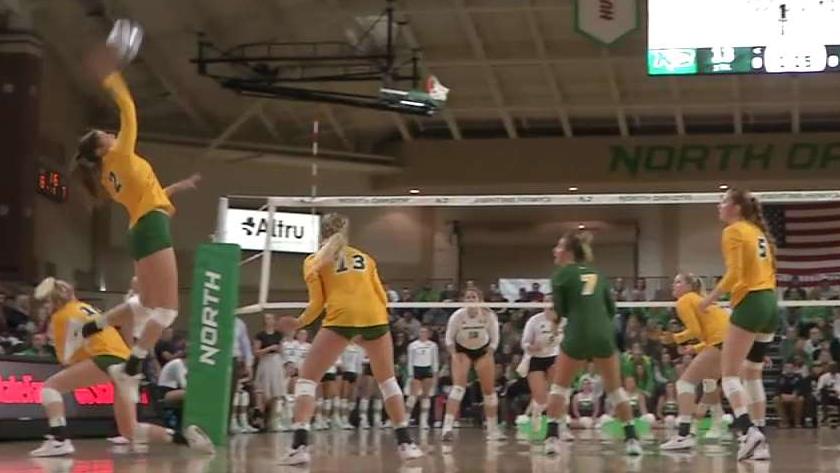 NDSU, UND Preparing For Conference Rematch In Volleyball - KVRR Local News