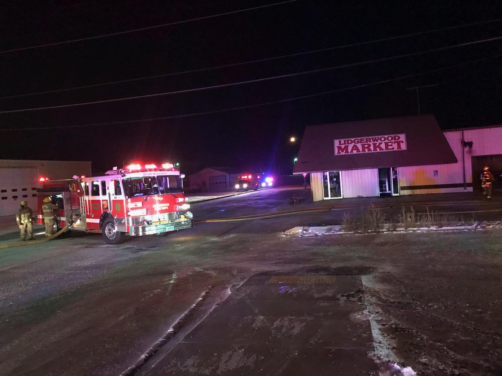 Heavy Smoke Damages Lidgerwood Market KVRR Local News