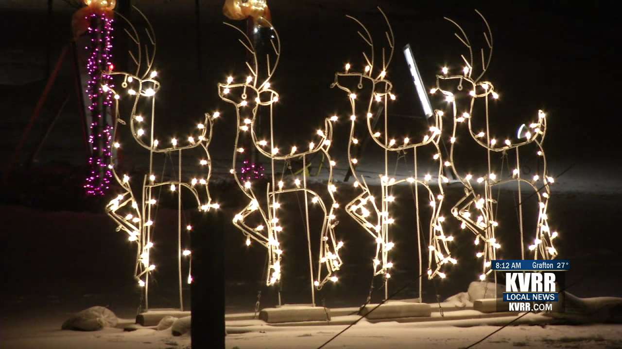 Fargo's holiday lights display has new home & owner KVRR Local News