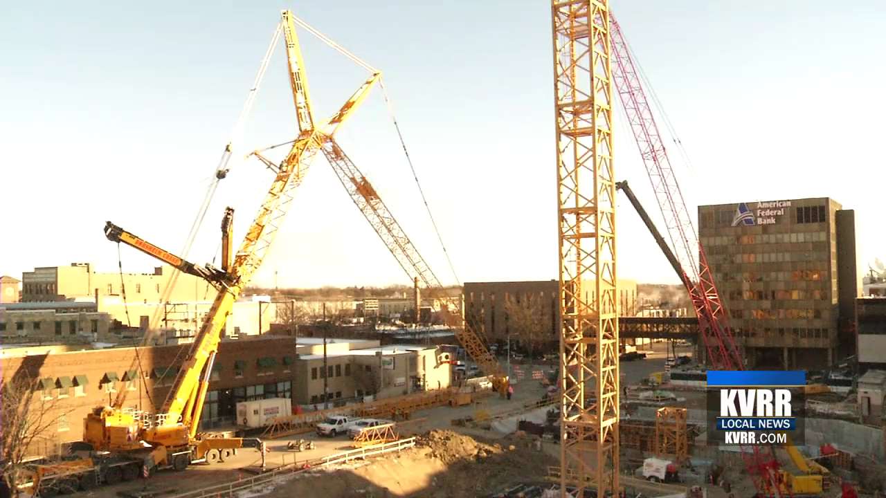 Massive Crane Set to Leave Downtown Fargo Block 9 Site by End of Day