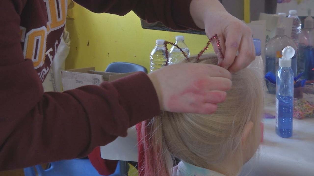 Children's Museum at Yunker Farm Celebrates Crazy Hair Day