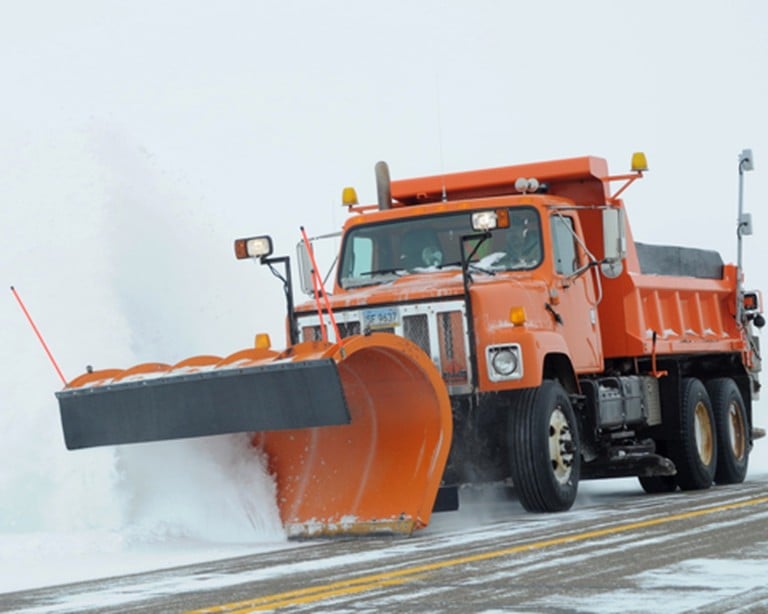 Vehicle collides with ND DOT snowplow on I-94 - KVRR Local News