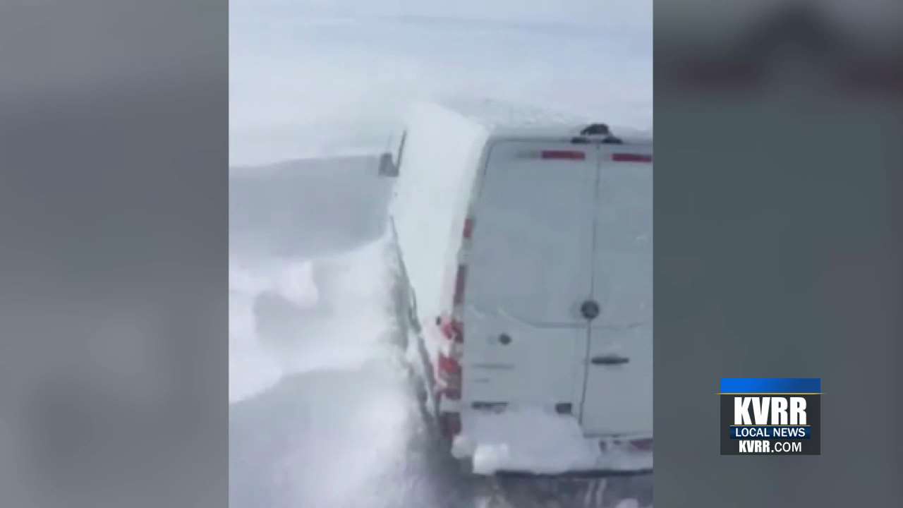 Oakes Police Encourages People to Stay Off Roads KVRR Local News