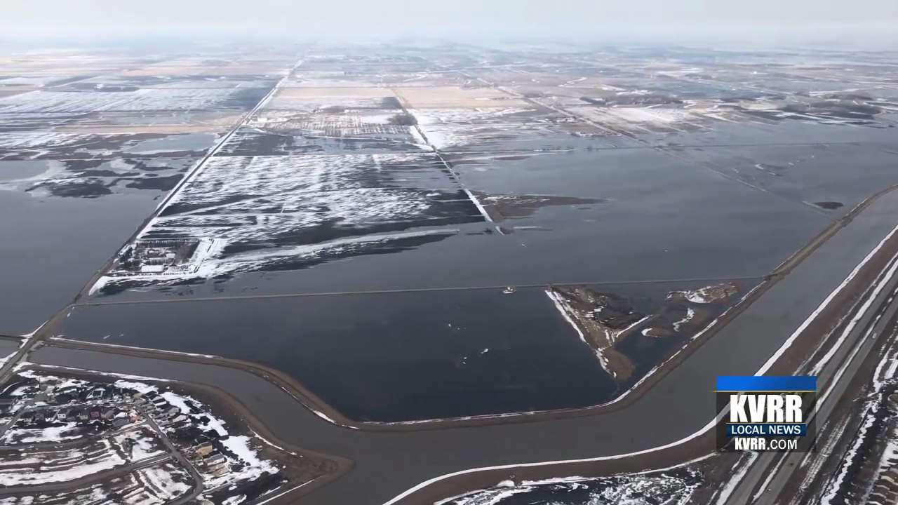 Flooding From Above: Capturing the Red River at 1,600 Feet - KVRR Local ...