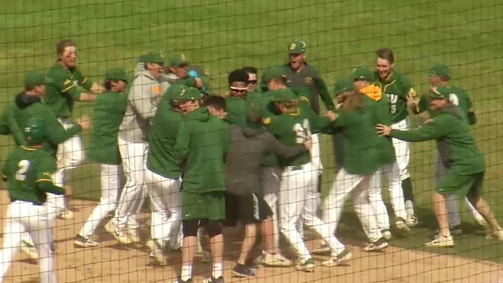 NDSU Baseball Walks Off Omaha to Take Series KVRR Local News