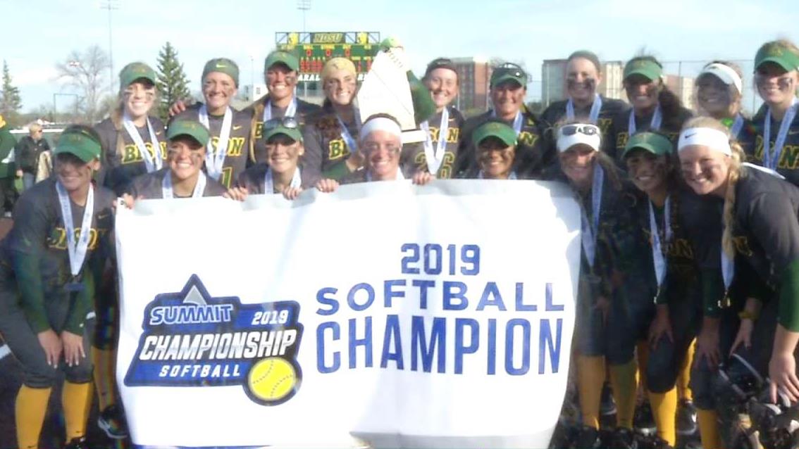 NDSU Softball Wins Summit League Tournament KVRR Local News