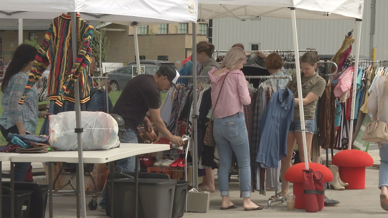 Wild Terra Cider Holds First Vintage Clothes Market